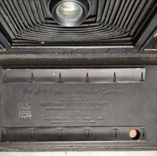 Antique Kodak No3A folding Brownie (circa 1909)