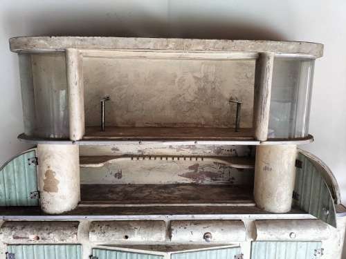 Vintage kombuis kas met houding (for repurposing/restoration) - COLLECTION ONLY