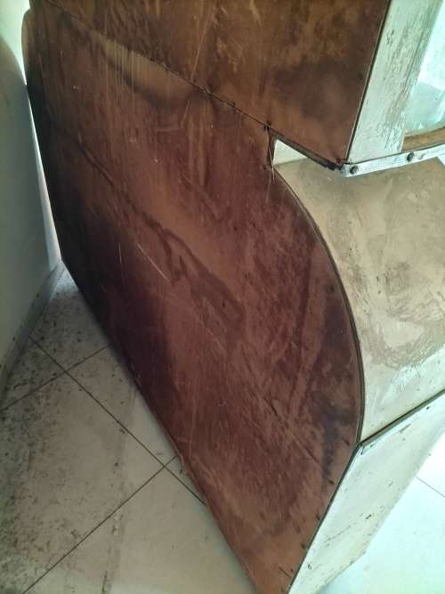 Vintage kombuis kas met houding (for repurposing/restoration) - COLLECTION ONLY