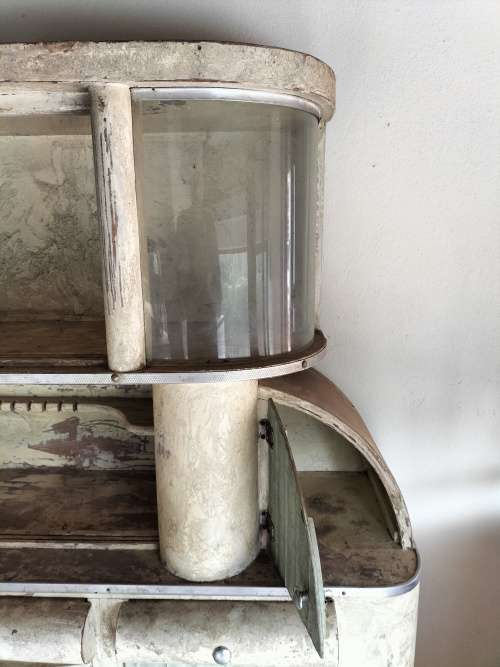 Vintage kombuis kas met houding (for repurposing/restoration) - COLLECTION ONLY