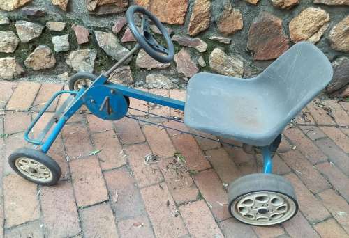 Vintage pedal cart