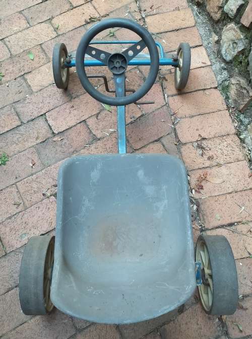 Vintage pedal cart