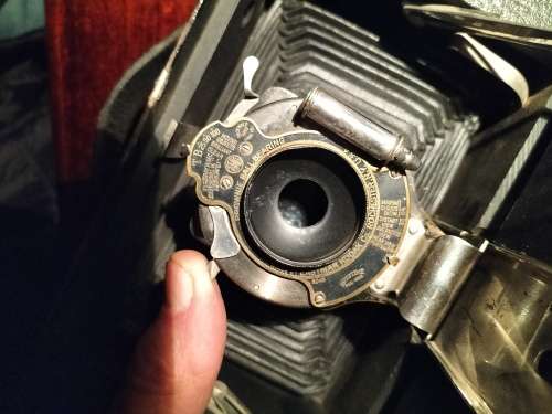 Antique Kodak No3A folding Brownie (circa 1909)