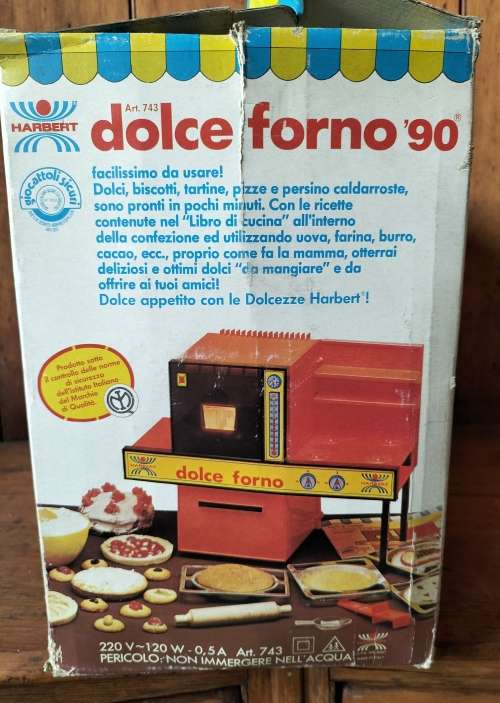 Vintage toy oven - Dolce Forno - as new (boxed)