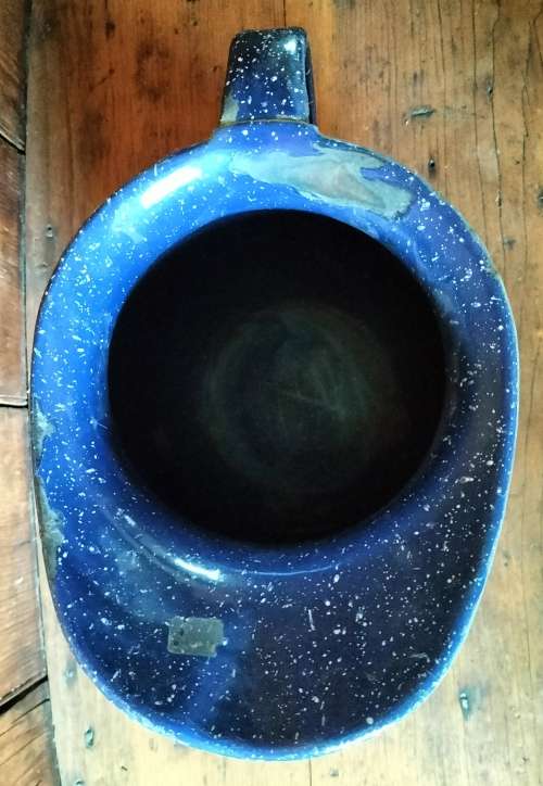 Vintage enamel water jug (10)