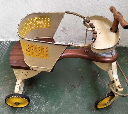 Scarce Vintage Baby walker/walking aid (circa 1950)