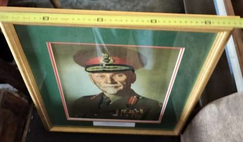 Jan Smuts (framed print) inclusive brief biographical info