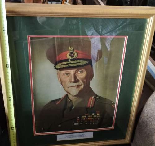 Jan Smuts (framed print) inclusive brief biographical info