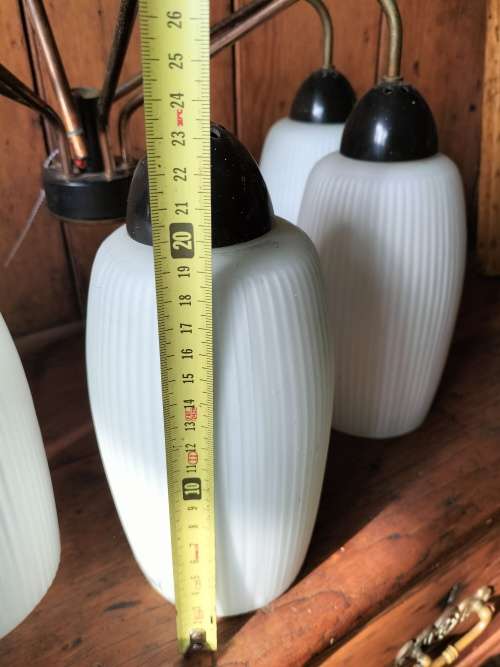 Vintage cluster of lampshades (x 5)