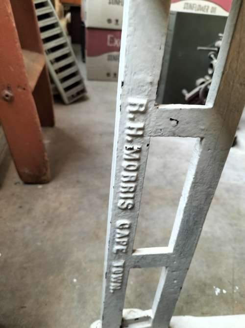 Vintage primary school desk - made in Cape Town (COLLECTION BOKSBURG ONLY)