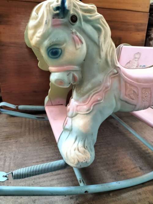 Vintage rocking horse