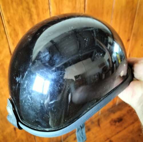 Open face motorcycle helmet - popular amongst HD riders