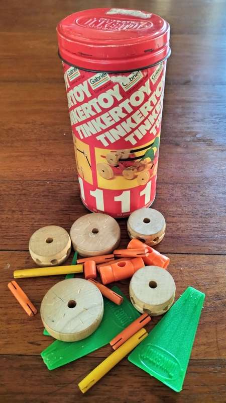 Little Vintage Tinkertoy (No 30010) - Incomplete
