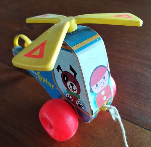 Vintage Fisher Price Mini Copter (1970 - No 448)