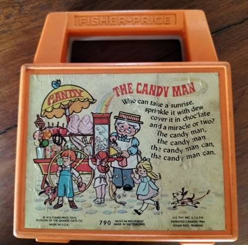 3 Vintage Fisher Price Music Boxes