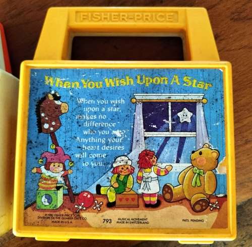 3 Vintage Fisher Price Music Boxes