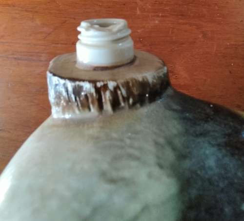 Whiskey advertising/decanter - Beam bourban  - empty