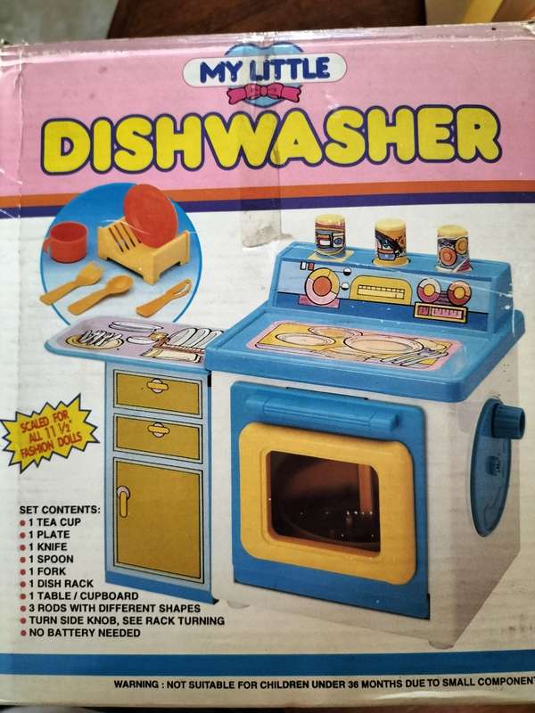 Vintage toy - My Little Dishwasher - not played with