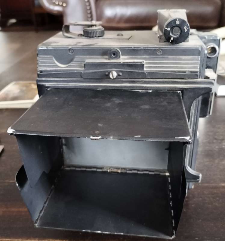 Vintage press camera (Speed Graflex)
