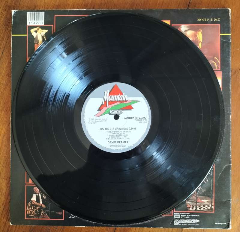Vinyl / LP - David Kramer - Jis Jis Jis - dubbel speler