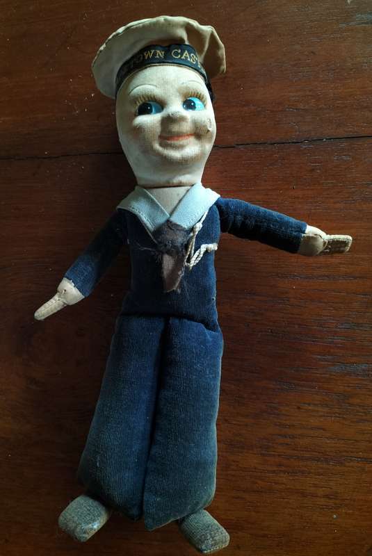 Vintage Union Castle souvenir sailor doll (2)