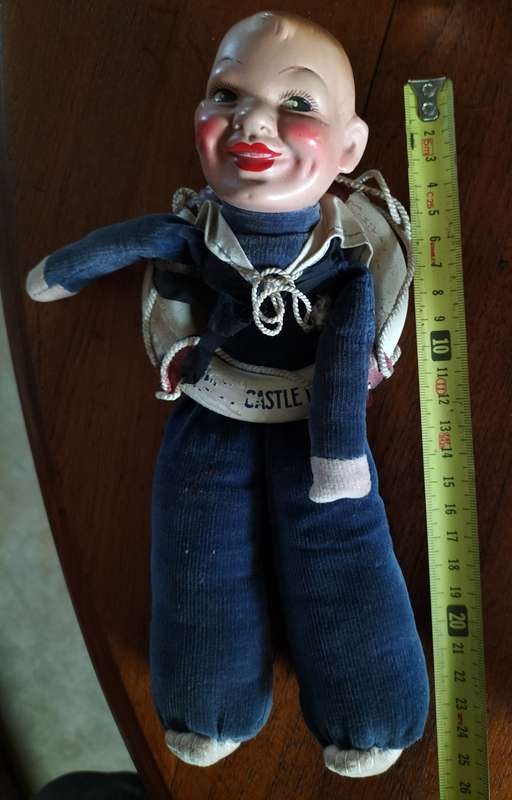 Vintage Union Castle souvenir sailor doll (9)