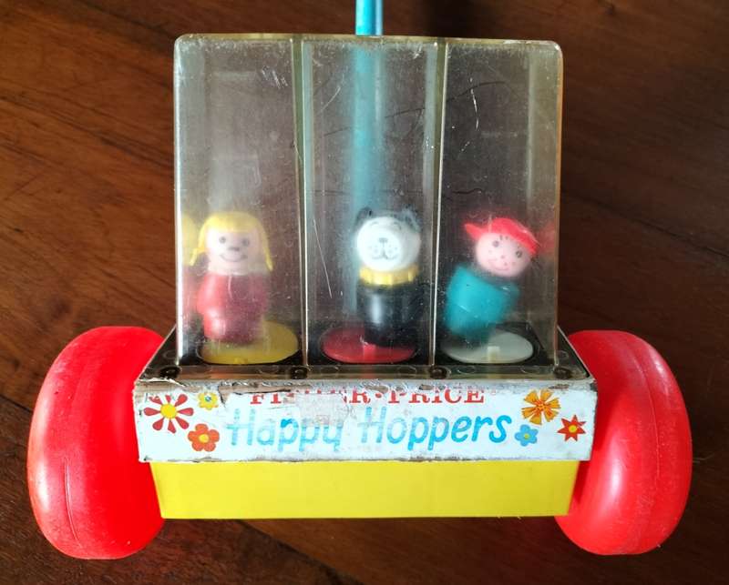Vintage Fisher Price - Happy Hoppers - 1969