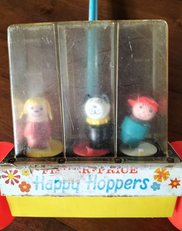 Vintage Fisher Price - Happy Hoppers - 1969