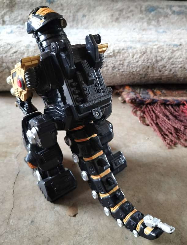 Vintage plastic battery operated robot
