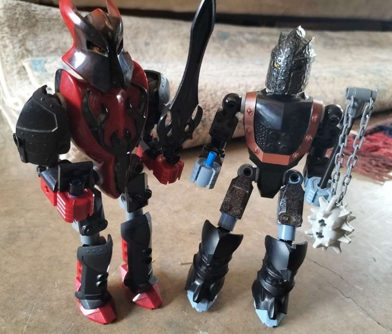Vintage Lego Ninja / Warriors (X2)
