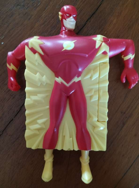 Vintage DC comics heroes toys (x4) - Issued by McDonalds