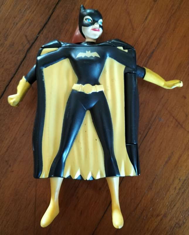 Vintage DC comics heroes toys (x4) - Issued by McDonalds