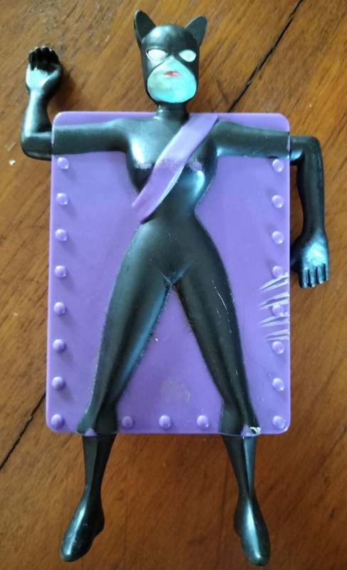 Vintage DC comics heroes toys (x4) - Issued by McDonalds