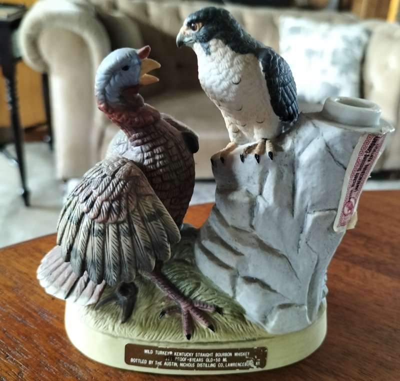 Wild Turkey - Whiskey / Wiskey decanter - no lid