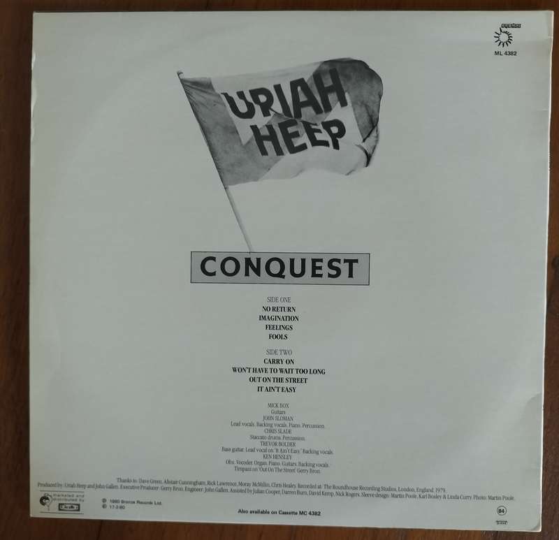 Vinyl / LP - Uriah Heep - Conquest