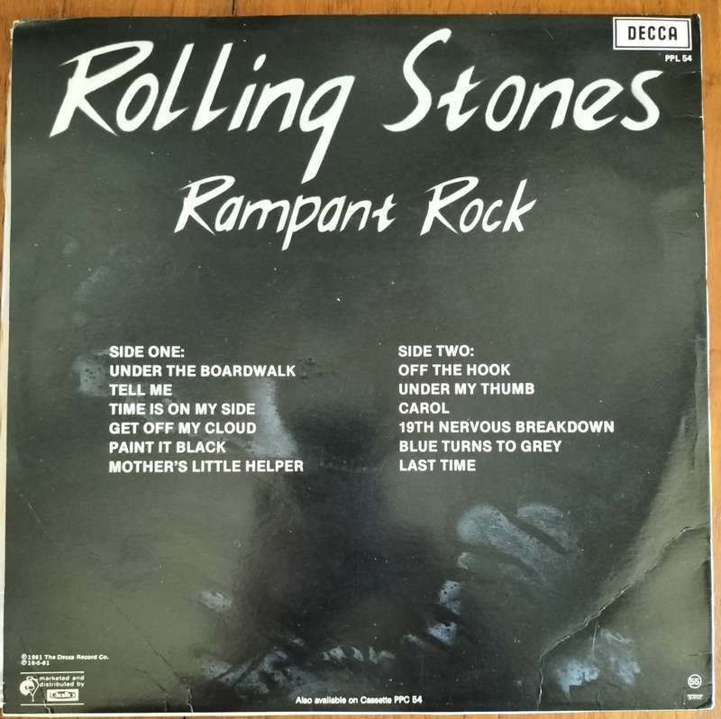 Vinyl / LP - Rolling Stones - Rampant Rock