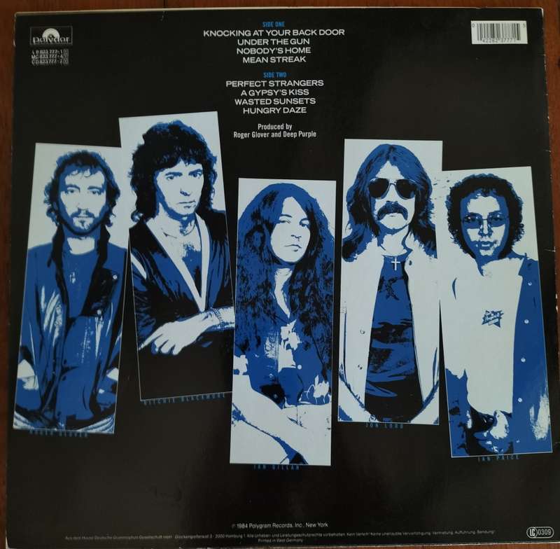 Vintage Vinyl / LP - Deep Purple - Perfect strangers