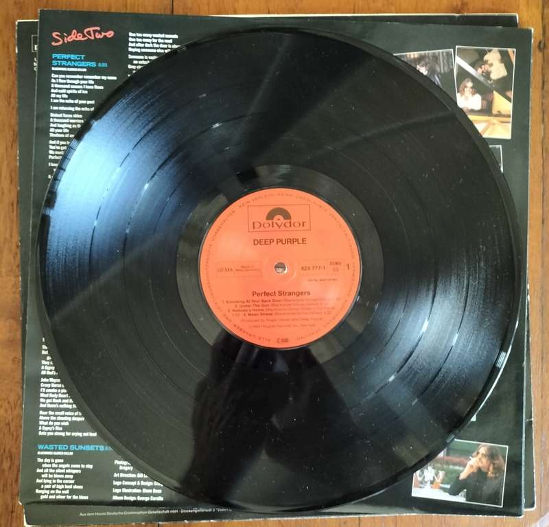 Vintage Vinyl / LP - Deep Purple - Perfect strangers