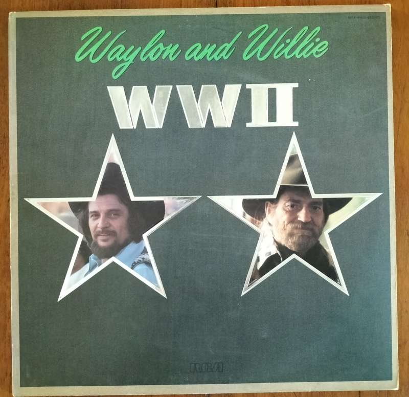 Vintage Vinyl / LP - Waylon and Willie - WWII