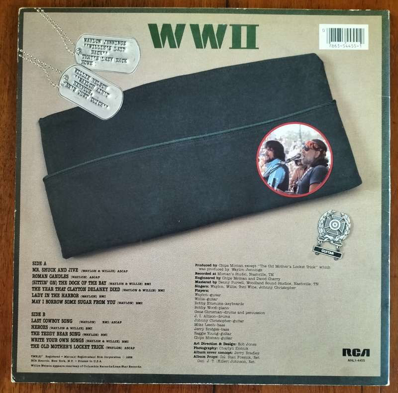 Vintage Vinyl / LP - Waylon and Willie - WWII