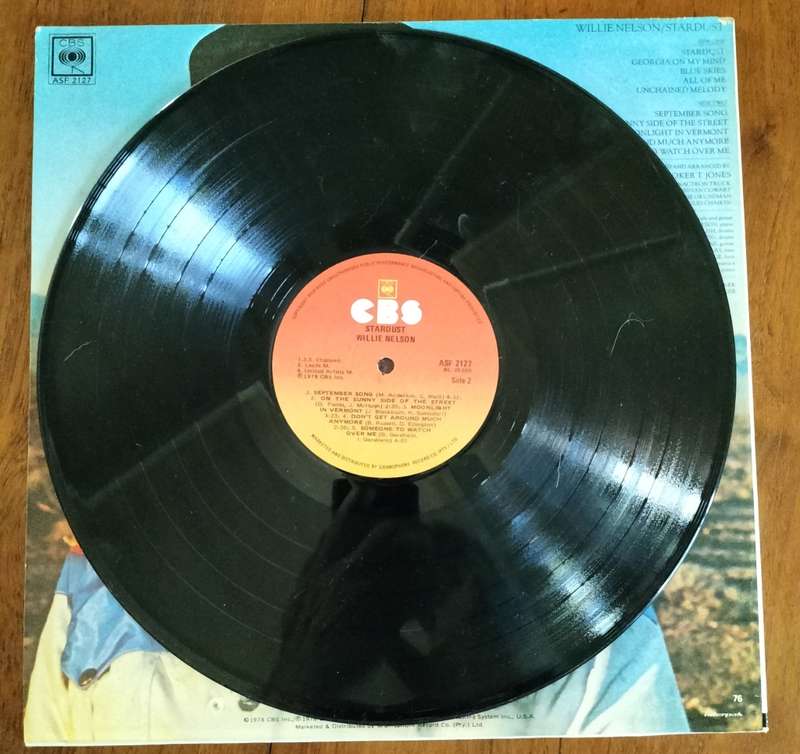 Vintage Vinyl / LP - Willie Nelson - Stardust