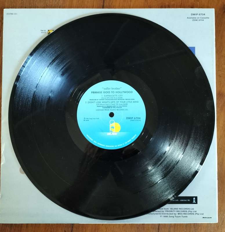Vintage Vinyl / LP - Frankie goes to Hollywood - Rage Hard