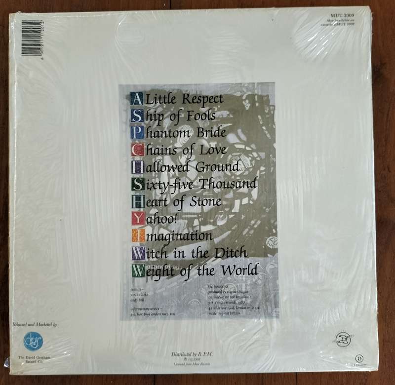 Vintage Vinyl / LP - Erasure - The Innocent