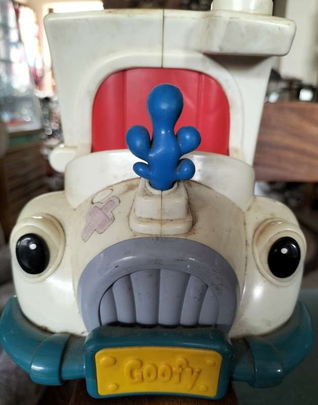 Vintage Disney (Goofy) toy ambulance