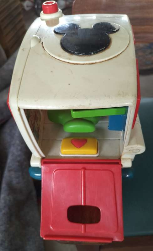 Vintage Disney (Goofy) toy ambulance