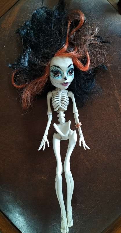 Vintage skeleton doll