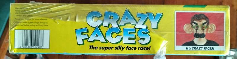 Vintage Fun game - Waddingtons - Crazy faces