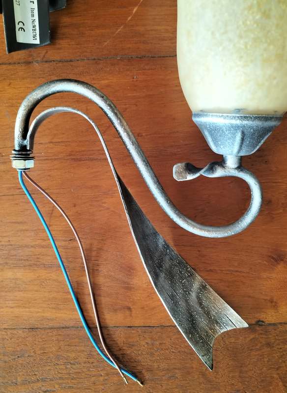 Vintage looking lamp shade