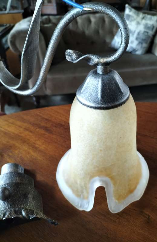 Vintage looking lamp shade