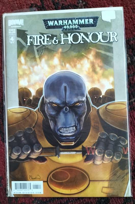 Vintage Comic books - Fire and Honour (No 1 to No 4)